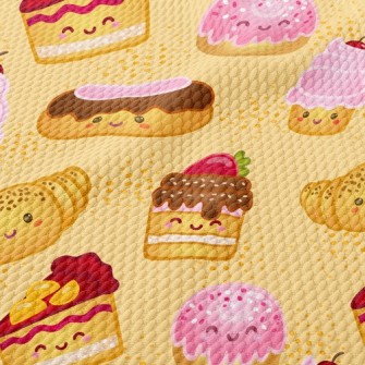 Donut Cake Birdseye Piqué