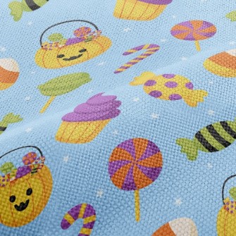 Pumpkin Lollipops Performance Linen