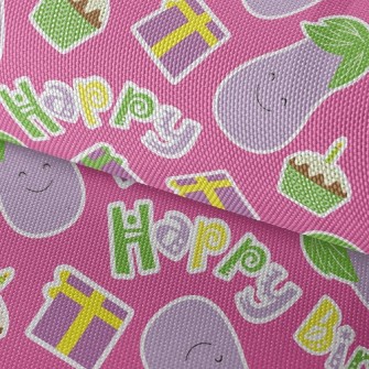 Eggplant Birthday Gift Waterproof Oxford