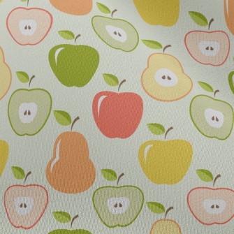 Colorful Apples And Pears Chiffon
