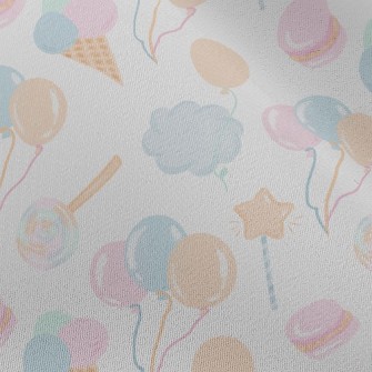 Balloons And Desserts Chiffon