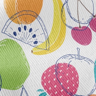 Colorful Fruit Standard Corduroy