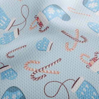 Gloves Stocking Athletic Mesh Flat Back