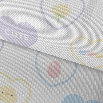 Love Cute Chick Waterproof Oxford
