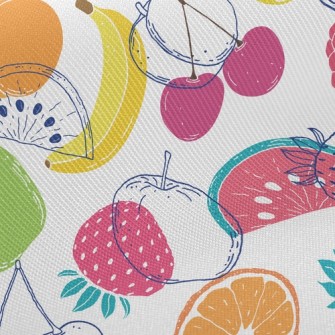 Colorful Fruit Twill