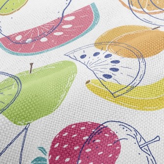 Colorful Fruit Performance Linen