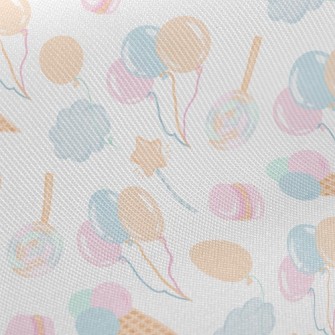 Balloons And Desserts Twill