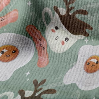 Cute Breakfast Food Terry