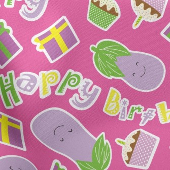 Eggplant Birthday Gift Stretch Ponte
