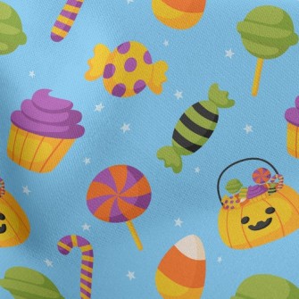 Pumpkin Lollipops Stretch Ponte