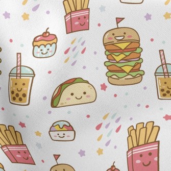 Burger Fries Bubble Tea Stretch Ponte