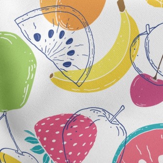 Colorful Fruit Stretch Ponte