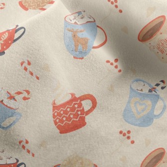 Christmas Cup Micro Fleece