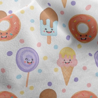 Playful Expression Ice Cream Micro Fleece