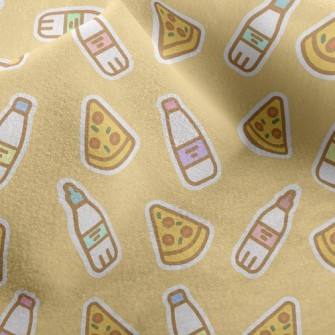Pizza With Coke Micro Fleece