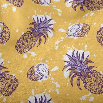 Juicy Pineapple Minky