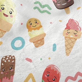 Kawaii Ice Cream Minky