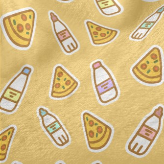 Pizza With Coke Minky