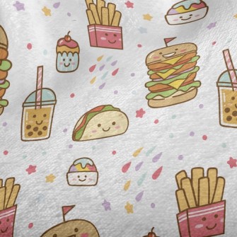 Burger Fries Bubble Tea Minky