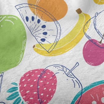 Colorful Fruit Minky