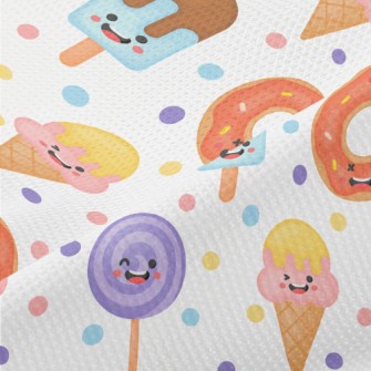 Playful Expression Ice Cream Piqué