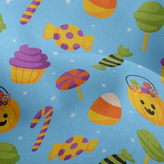 Pumpkin Lollipops Lightweight Performance Linen