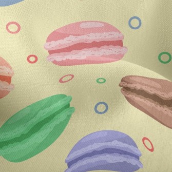 Circle Macarons Lightweight Performance Linen