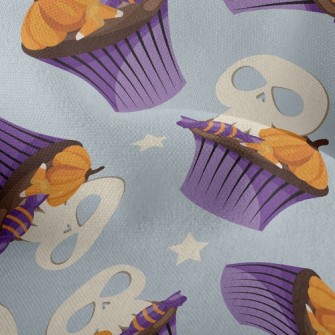Skull Pumpkin Candies Lightweight Performance Linen
