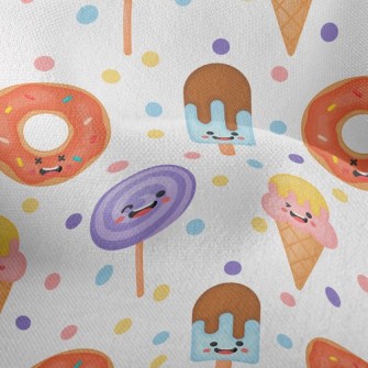 Playful Expression Ice Cream Lightweight Performance Linen