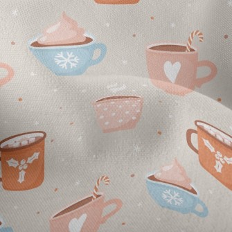 Marshmallow Cocoa Lightweight Performance Linen