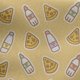 Pizza With Coke Jersey Backed Fleece