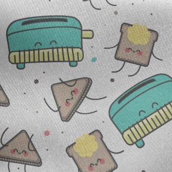 Toaster Jersey Backed Fleece
