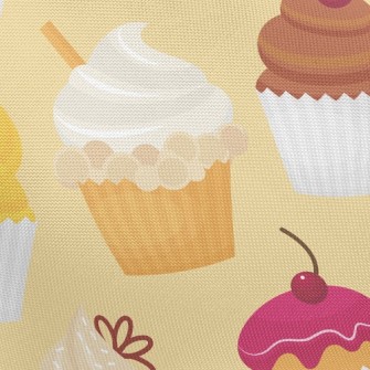 Delicious Cupcakes Pongee