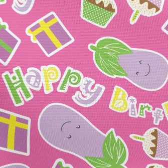 Eggplant Birthday Gift Pongee