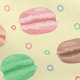 Circle Macarons Pongee
