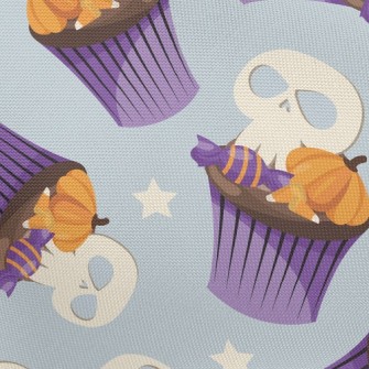 Skull Pumpkin Candies Pongee