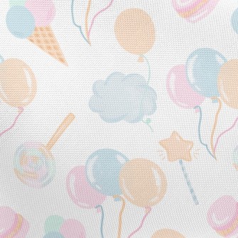 Balloons And Desserts Pongee