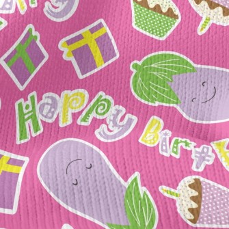 Eggplant Birthday Gift Stretch Jersey