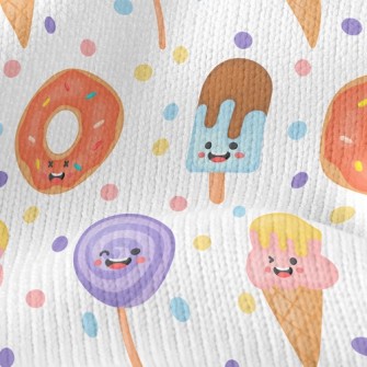 Playful Expression Ice Cream Stretch Jersey