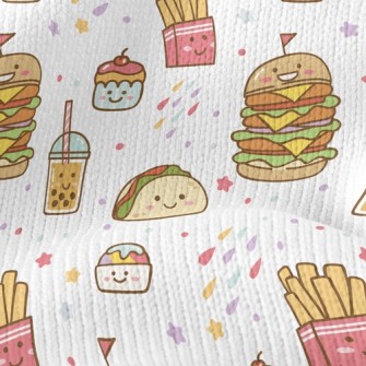 Burger Fries Bubble Tea Stretch Jersey
