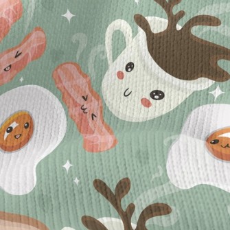 Cute Breakfast Food Stretch Jersey