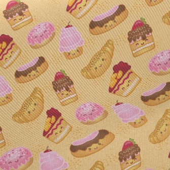 Donut Cake Midweight Cotton Poplin