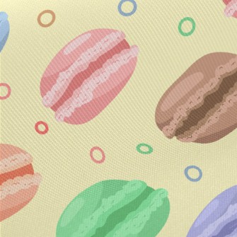 Circle Macarons Midweight Cotton Poplin