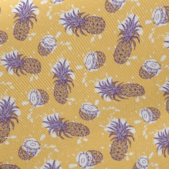 Juicy Pineapple Midweight Cotton Poplin