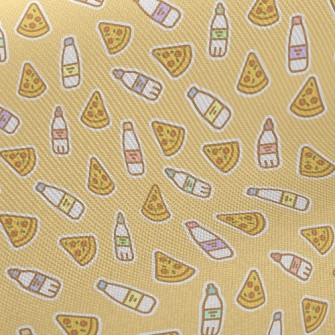 Pizza With Coke Midweight Cotton Poplin