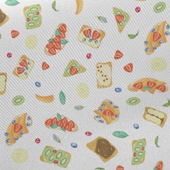 Creative Fruit Bread Midweight Cotton Poplin