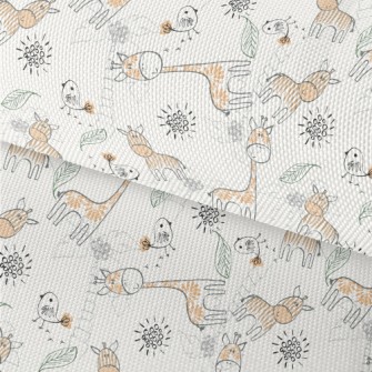 Giraffe With Special Stripes Waterproof Oxford