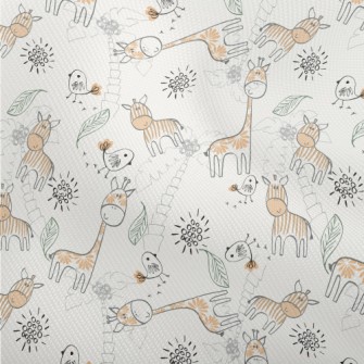 Giraffe With Special Stripes Dobby