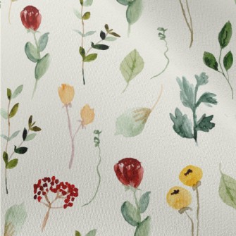Mini Wildflowers In A Watercol Chiffon