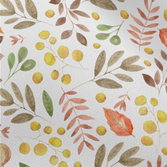 Autumn Leaves In Watercolor St Chiffon